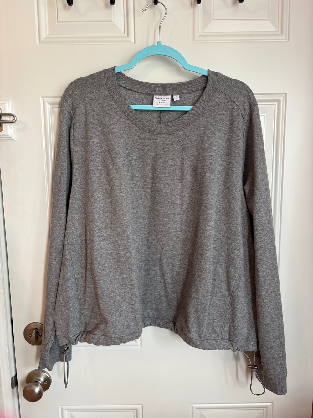 Torrid Fleece Cropped Sweatshirt